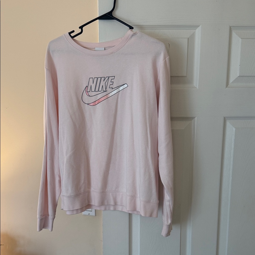 Nike Light Pink Crewneck Sweatshirt